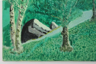 ORIGINAL PAINTING "A SCENE NEAR THE ROCKIES"
