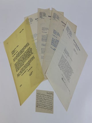 1415077 GEORGE W NORRIS | TYPED LETTERS SIGNED. George W. Norris, Frederick Gardner Cottrell