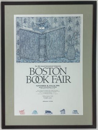 1415091 EDWARD GOREY | ORIGINAL "18th ANNUAL INTERNATIONAL ANTIQUARIAN BOSTON BOOK...