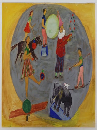 ORIGINAL PAINTING OF CIRCUS