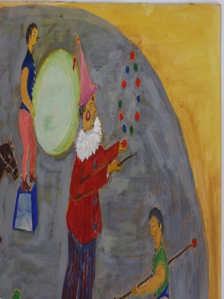 ORIGINAL PAINTING OF CIRCUS
