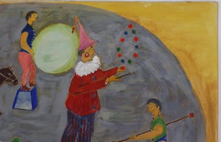 ORIGINAL PAINTING OF CIRCUS
