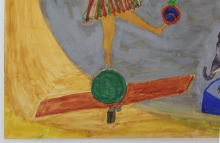 ORIGINAL PAINTING OF CIRCUS