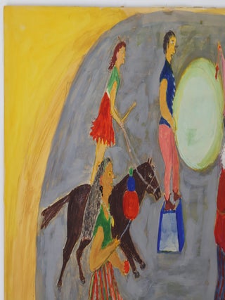 ORIGINAL PAINTING OF CIRCUS