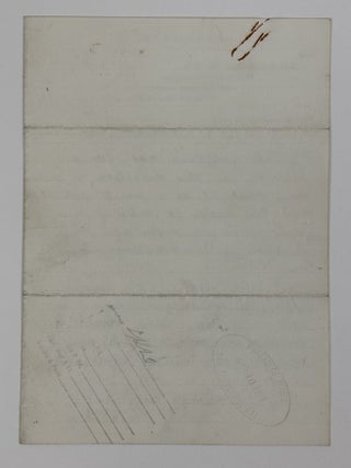 W.M. HUTCHINGS | SIGNED LETTER TO FREDERICK GARDNER COTTRELL