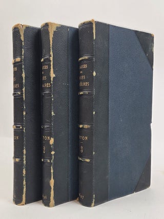 1415154 LE&Ccedil;ONS CLINIQUE SUR LES MALADIES DES VOIES URINAIRES [3 Vol., Complete]. J. C....
