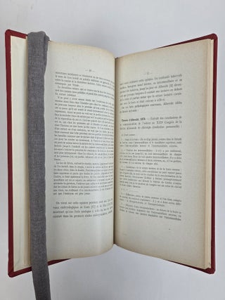 RECHERCHES SUR L'EMBRYOG&Eacute;NIE ET LA PATHOG&Eacute;NIE DU BEC DE LI&Egrave;VRE [Research on the Embryogeny and Pathogenesis of Cleft Lip] [Inscribed]