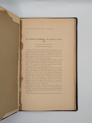 COLLECTED REPRINTS OF DR. N.B. GWYN [SIGNED]