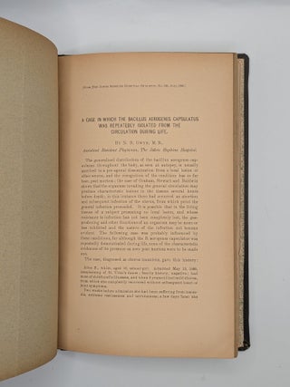 COLLECTED REPRINTS OF DR. N.B. GWYN [SIGNED]
