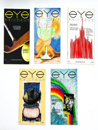 1415370 EYE ON ITALY, NO. 0-4 [5 Issues, w/ TLS from Editor-In-Chief]. Richard Storm, -In-Chief