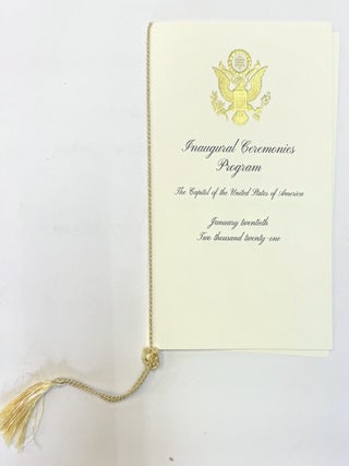 INVITATION TO THE INAUGURATION OF PRESIDENT BIDEN AND VICE PRESIDENT HARRIS