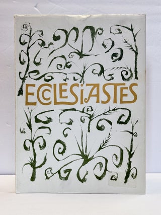 1415584 ECCLESIASTES OR, THE PREACHER. Ben Shahn