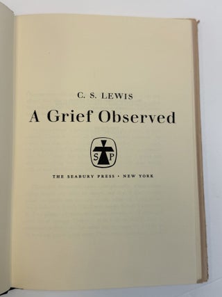 A GRIEF OBSERVED
