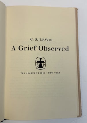 A GRIEF OBSERVED