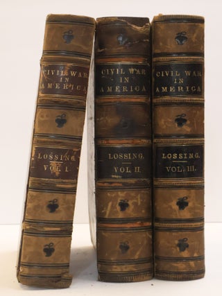 1415735 PICTORIAL HISTORY OF THE CIVIL WAR IN THE UNITED STATES [Three Volumes]. Benson J. Lossing