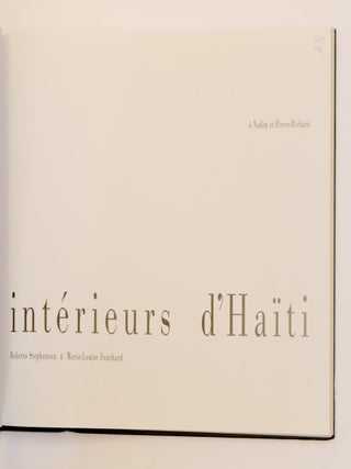 INTERIEURS D'HAITI