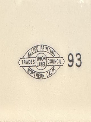1984 DEMOCRATIC NATIONAL CONVENTION POSTER, SAN FRANCISCO