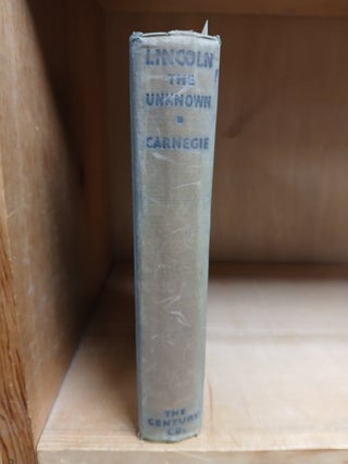 LINCOLN: THE UNKOWN [inscribed