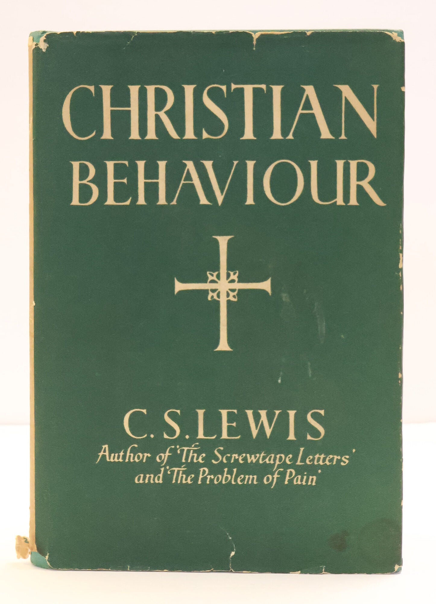 1416095 CHRISTIAN BEHAVIOUR. C. S. Lewis.