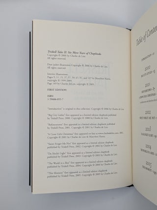 TRISKELL TALES 2: SIX MORE YEARS OF CHAPBOOKS [Signed]