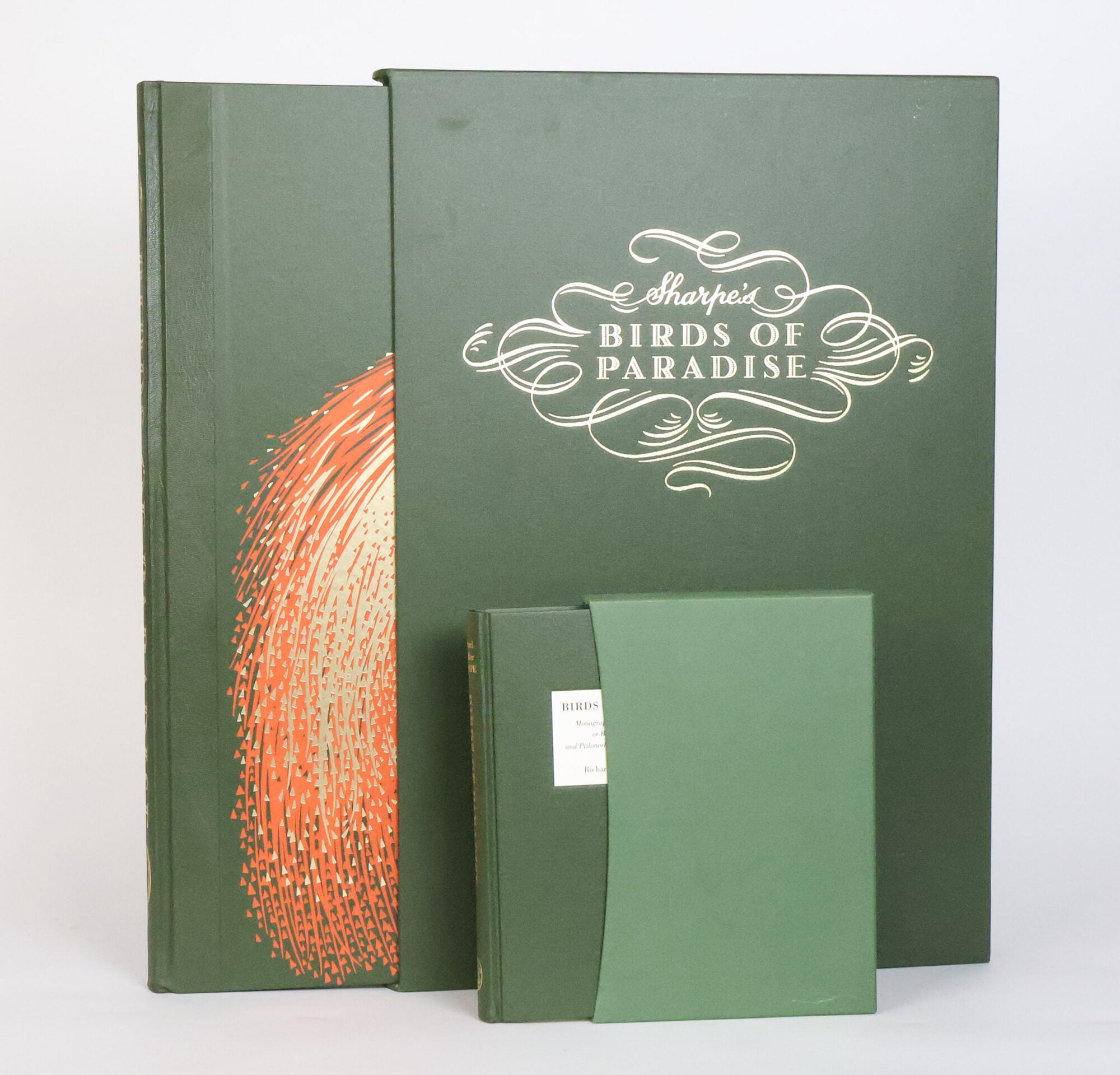 1416333 MONOGRAPH OF THE PARADISEIDAE OR BIRDS OF PARADISE AND PTILONORHYNCHIDAE OR BOWER BIRDS [Two volumes]. Richard Bowdler Sharpe, David Attenborough.