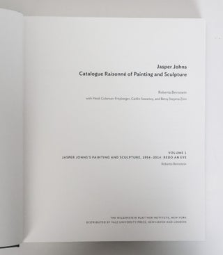 JASPER JOHNS: CATALOGUE RAISONNE OF PAINTING AND SCULPTURE