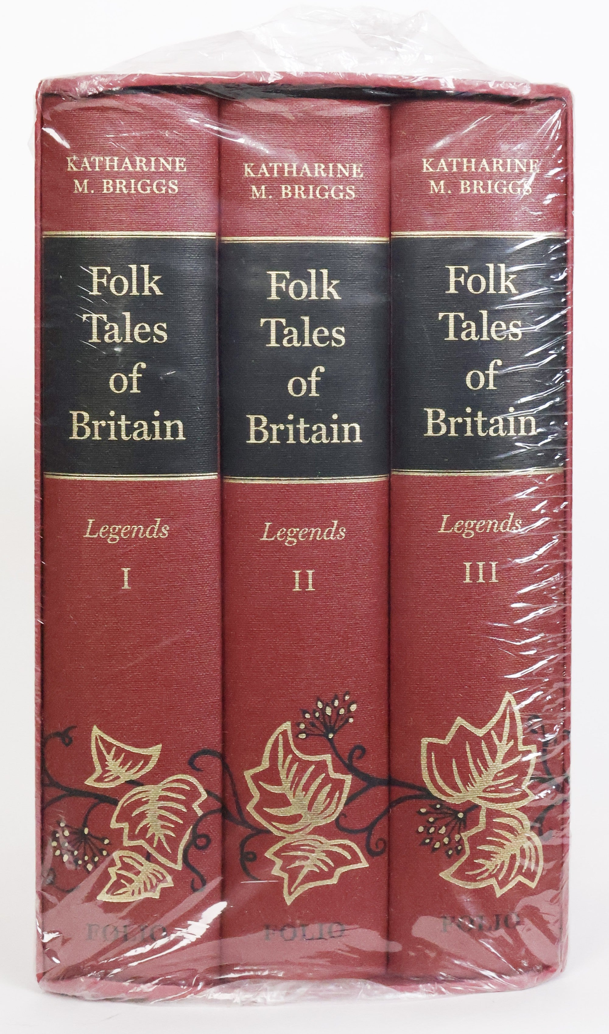 1416375 FOLK TALES OF BRITAIN [Three Volumes]. Katharine M. Briggs.