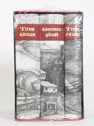1416379 THE GORMENGHAST TRILOGY: TITUS GROAN, GORMENGHAST, TITUS ALONE [Three Volumes]. Mervyn Peake