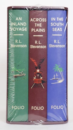 1416382 TRAVELS WITH ROBERT LOUIS STEVENSON (AN INLAND VOYAGE, ACROSS THE PLAINS, IN THE SOUTH...