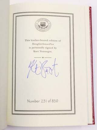 SLAUGHTERHOUSE-FIVE [Signed]