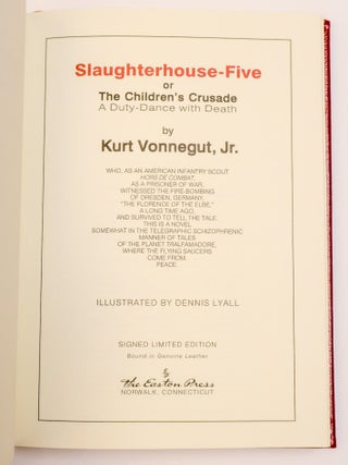 SLAUGHTERHOUSE-FIVE [Signed]