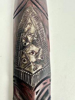 20TH CENTURY AFRICAN CARVED WOOD MASK