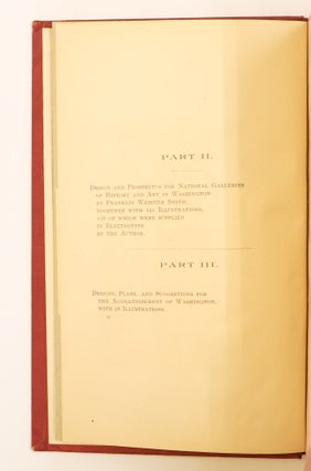 THE HALL OF ANCIENTS; NATIONAL GALLERIES; AGGRANDIZEMENT OF WASHINGTON; FIFTY-SIXTH CONGRESS FIRST SESSION