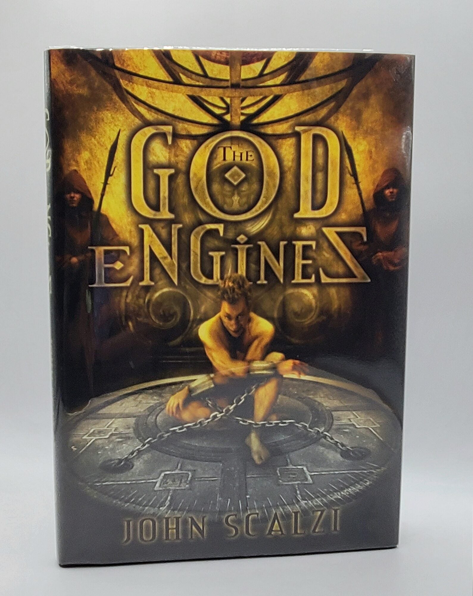 1416795 THE GOD ENGINES [Signed]. John Scalzi.
