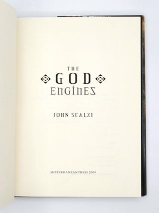 THE GOD ENGINES [Signed]