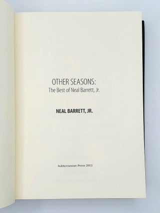 OTHER SEASONS [Signed]
