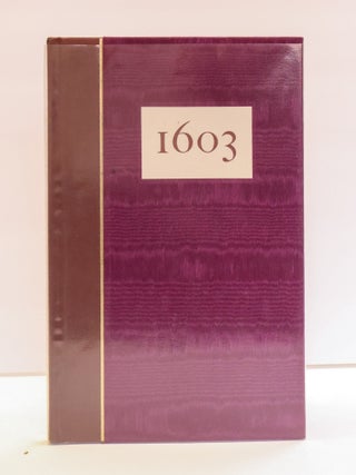 1416863 THE WONDERFUL YEAR 1603. Thomas Dekker, A. L Rowse