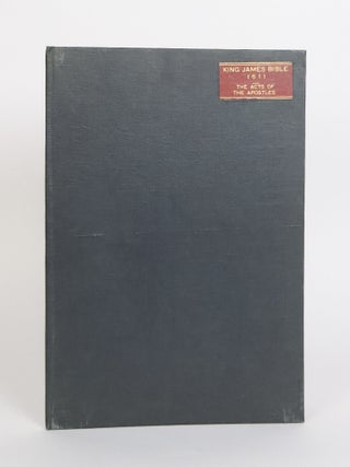 1416881 KING JAMES BIBLE: THE ACTS OF THE APOSTLES