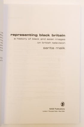REPRESENTING BLACK BRITAIN: BLACK AND ASIAN IMAGES ON TELEVISION