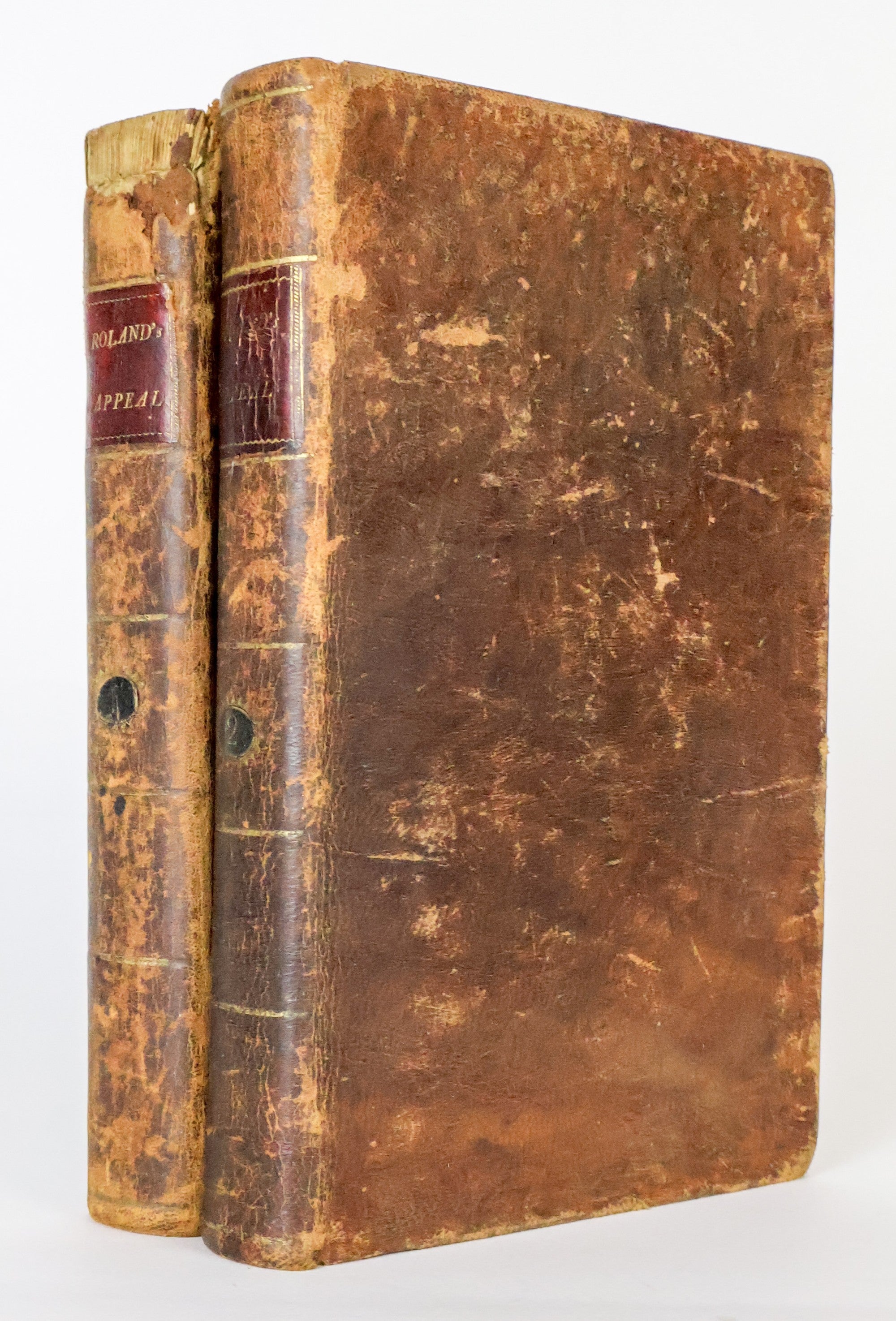 1417083 AN APPEAL TO IMPARTIAL POSTERITY OR, A COLLECTION OF TRACTS [Two Volumes]. Madame Roland, Marie-Jeanne "Manon" Roland de la Plati&egrave;re.