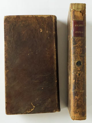 AN APPEAL TO IMPARTIAL POSTERITY OR, A COLLECTION OF TRACTS [Two Volumes]