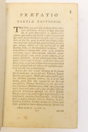 M. TULLII CICERONIS AD Q. FRATREM DIALOGI TRES DE ORATORE