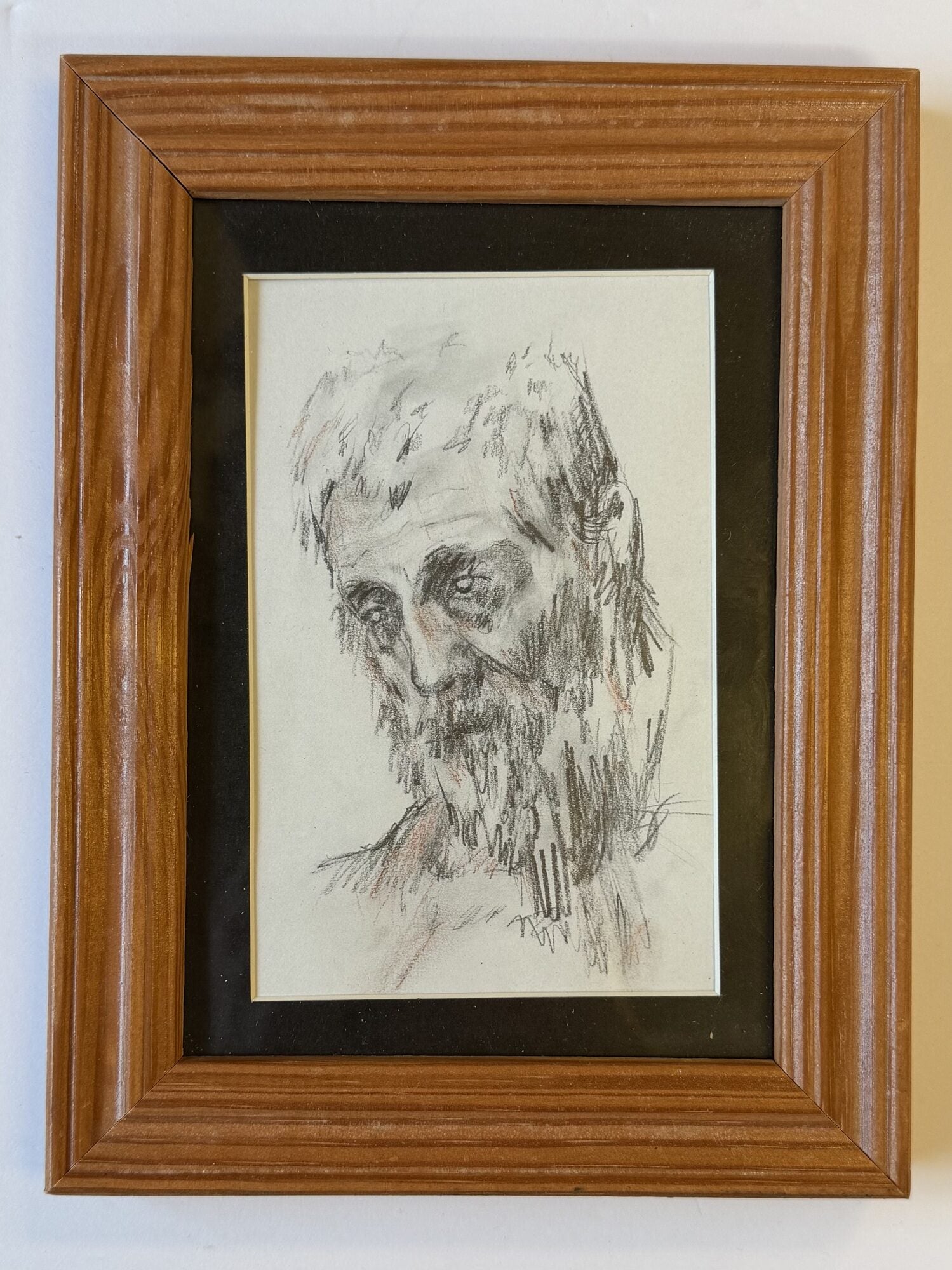 1417148 BEARDED MAN. Sarah Frickle.