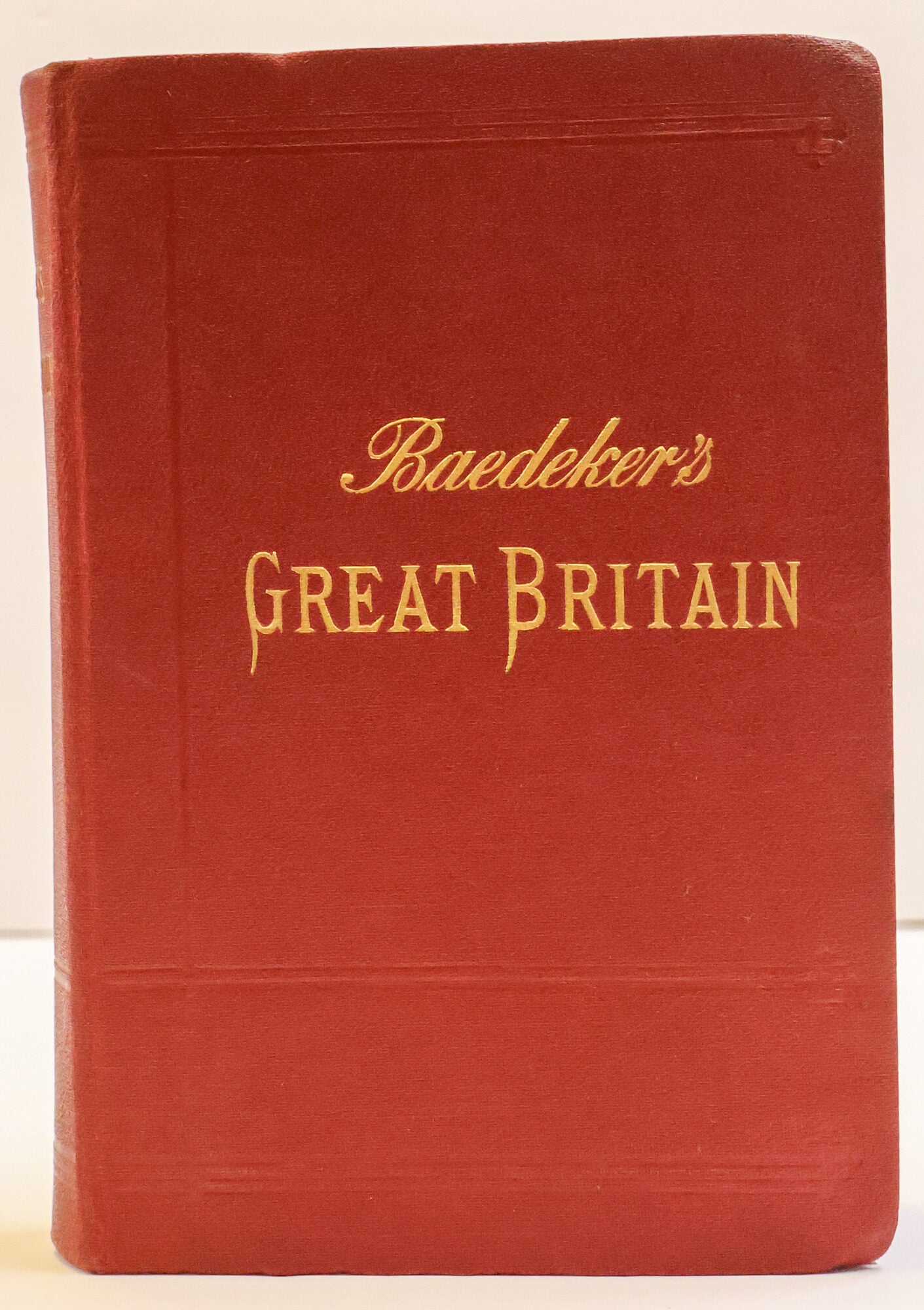1417170 GREAT BRITAIN HANDBOOK FOR TRAVELLERS. Karl Baedeker.
