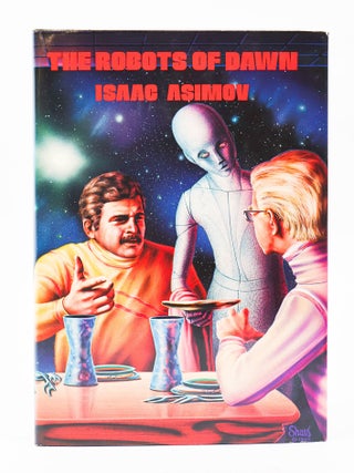 1417193 THE ROBOTS OF DAWN [Signed]. Issac Asimov