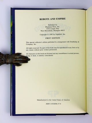 ROBOTS AND EMPIRE [Signed]