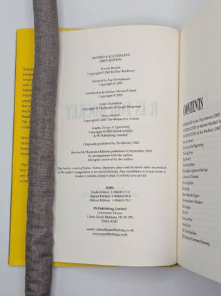 R IS FOR ROCKET [Signed]