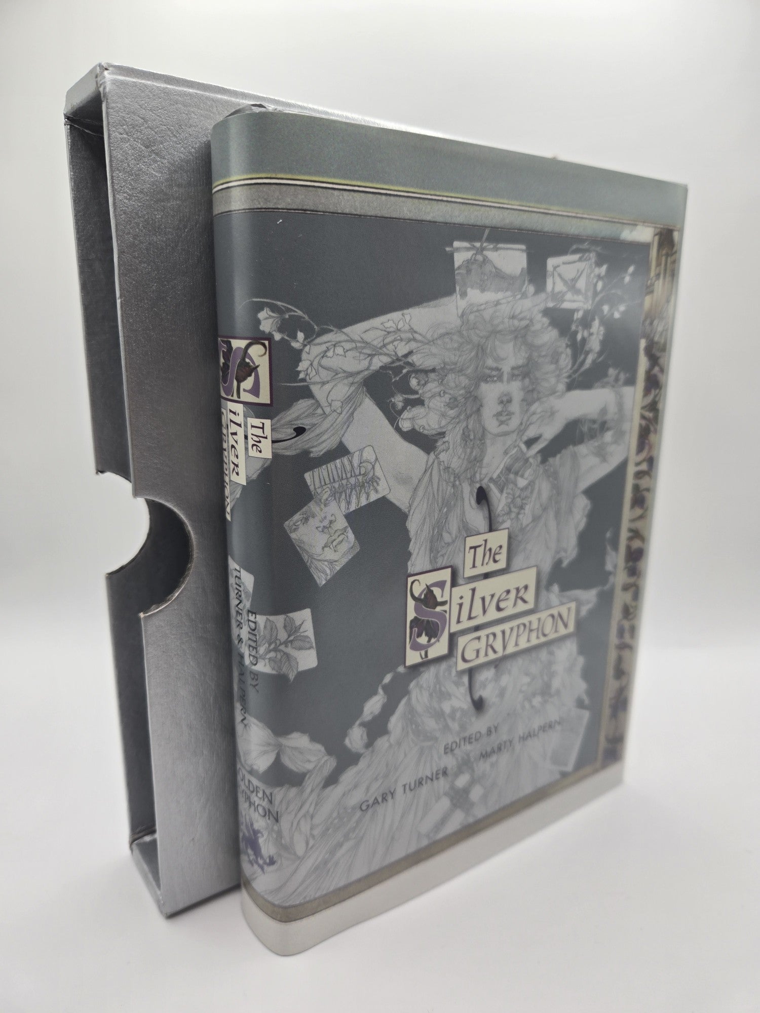 1417203 THE SILVER GRYPHON [Signed]. Gary Turner, Marty Halpern.