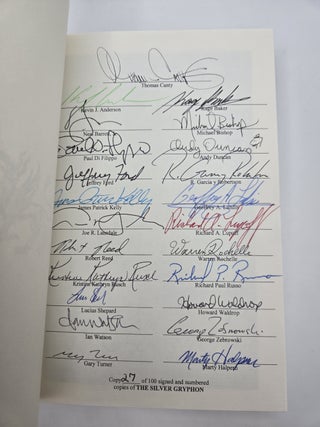 THE SILVER GRYPHON [Signed]