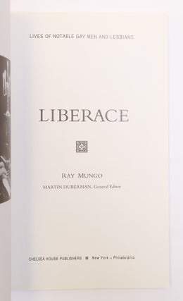 LIBERACE: LIVES OF NOTABLE GAY MEN AND LESBIANS